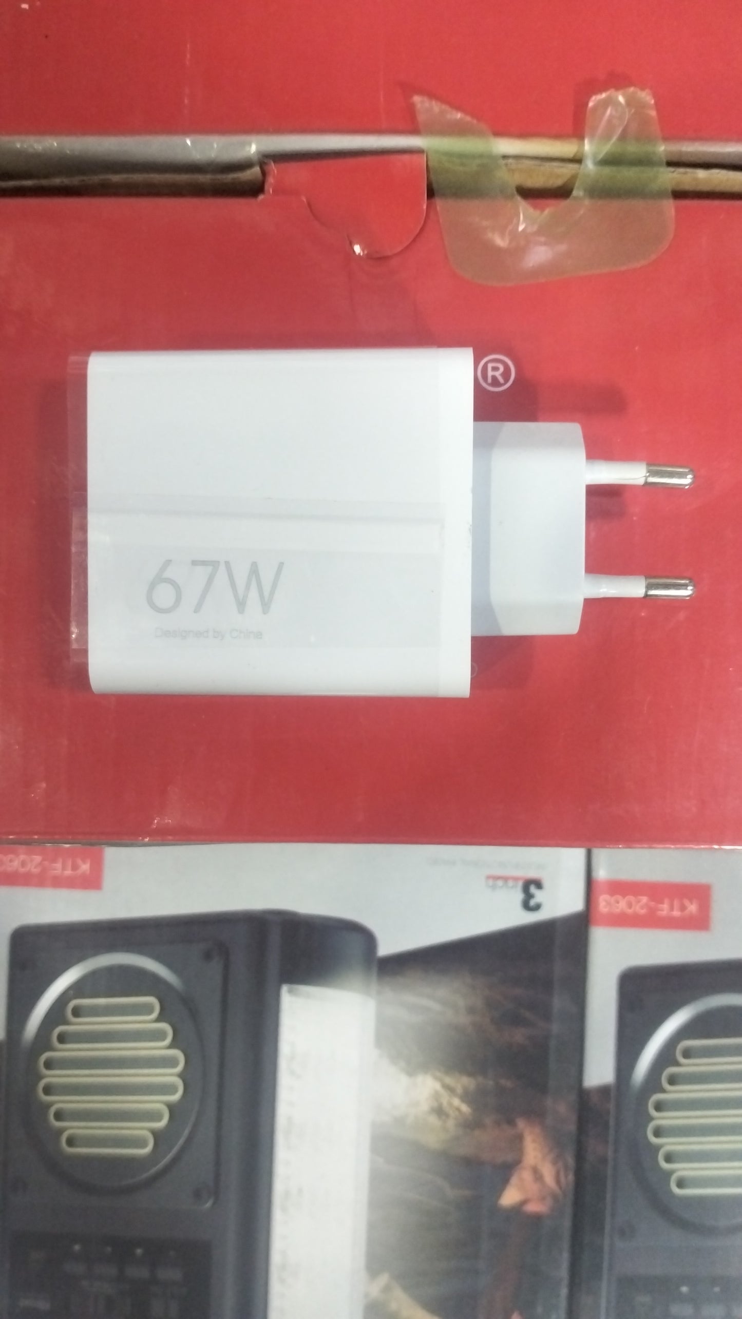 67 watt heavy Duty mobile adapter