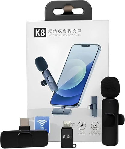 K-8 2 in 1 wireless Mic