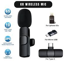 K-8 2 in 1 wireless Mic