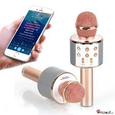 Hand Held WS-858 Microphone with Bluetooth connectivity